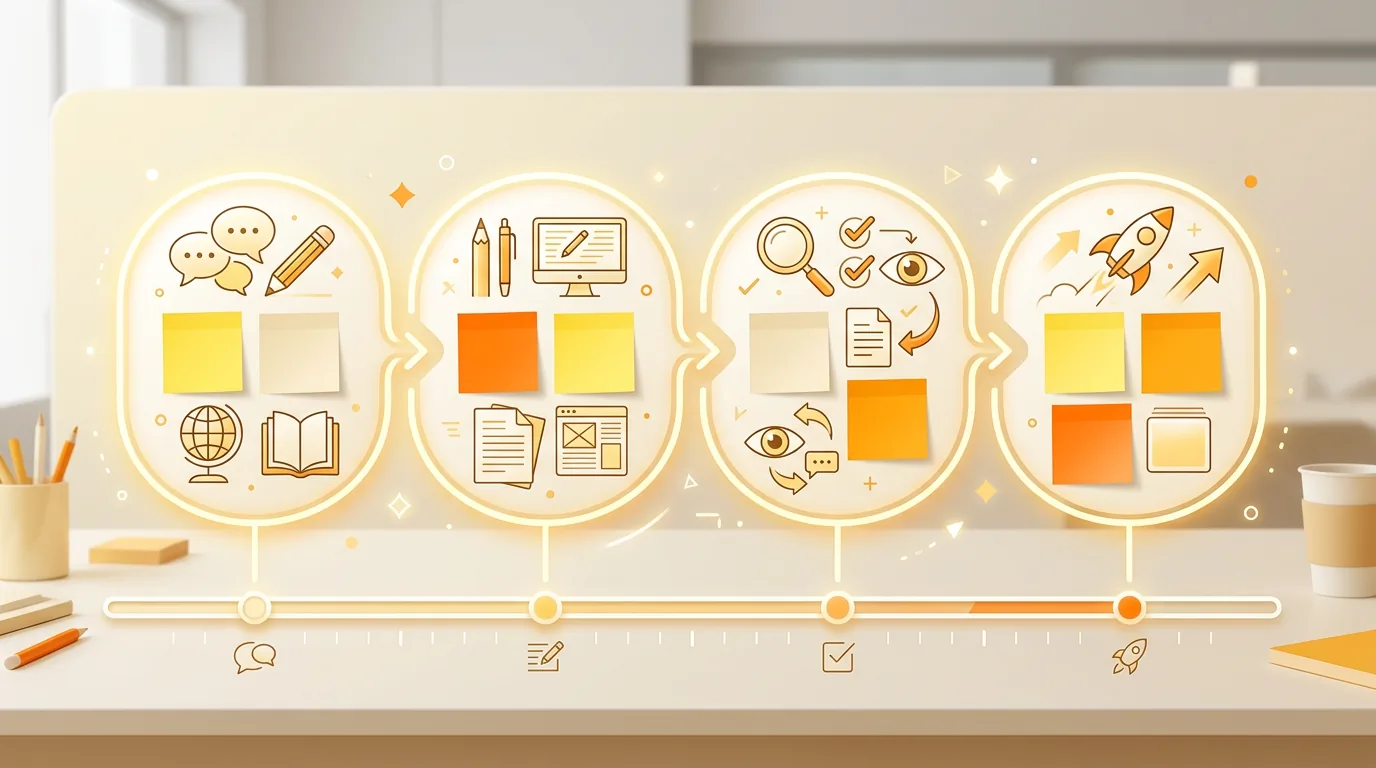 Schemat warsztatu redakcyjnego HumanEveryRoute, 1400x900 px, ilustracja planowania modułów